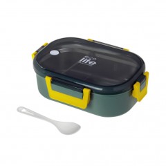 Life Green Φαγητοδοχείο 900ml Με χώρισμα Green (33-BO-9067) Life Green Φαγητοδοχείο 900ml Με χώρισμα Green (33-BO-9067)