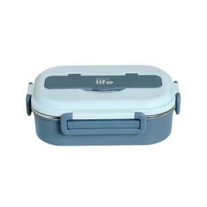 Eco Life Φαγητοδοχείο 1lt 3 θέσεων Γαλάζιο (33-FC-9092) Eco Life Φαγητοδοχείο 1lt 3 θέσεων Γαλάζιο (33-FC-9092)