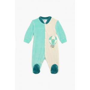 Pretty Baby Φορμάκι Βελουτέ μακρύ μανίκι Αερόστατο Μέντα (35573) Pretty Baby Φορμάκι Βελουτέ μακρύ μανίκι Αερόστατο Μέντα (35573)