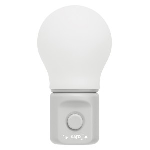 Saro Μαλακό Φωτάκι Νυκτός Led Grey (37543)