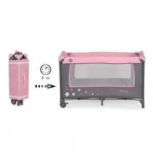 Cangaroo Παρκοκρέβατο Sleepy 2 επιπέδων Pink New (3800146248598) Cangaroo Παρκοκρέβατο Sleepy 2 επιπέδων Pink New (3800146248598)