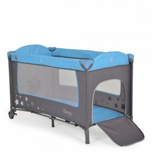 Cangaroo Παρκοκρέβατο Sleepy Blue 2 επιπέδων (3800146248604)  Cangaroo Παρκοκρέβατο Sleepy Blue 2 επιπέδων (3800146248604)