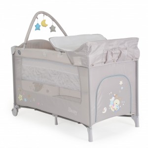 Cangaroo Παρκοκρέβατο Sleepy 2 επιπέδων Grey (3800146249946) Cangaroo Παρκοκρέβατο Sleepy 2 επιπέδων Grey (3800146249946)