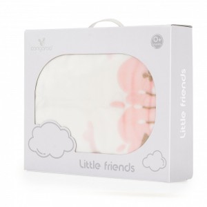 Moni Βρεφική Κουβέρτα sherpa 80x110 cm Little friends pink (3800146270995) Moni Βρεφική Κουβέρτα sherpa 80x110 cm Little friends pink (3800146270995)
