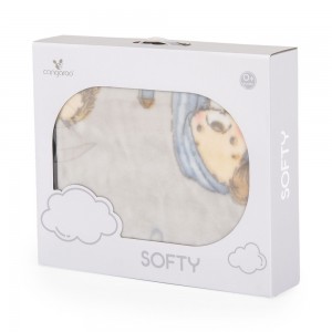 Moni Βρεφική Βελουτέ Κουβέρτα 110/140 Softy Lovely day grey (3800146271176) Moni Βρεφική Βελουτέ Κουβέρτα 110/140 Softy Lovely day grey (3800146271176)