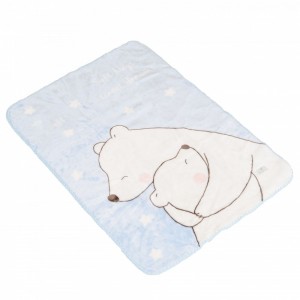 Moni Βρεφική Κουβέρτα 80/110 Softy Sweet hugs blue (3800146271190) Moni Βρεφική Κουβέρτα 80/110 Softy Sweet hugs blue (3800146271190)