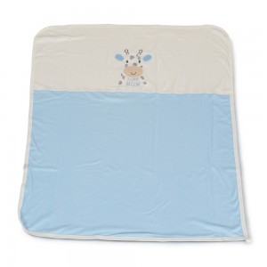 Cangaroo Κουβέρτα 90/100 cm Mum`s giraffe blue - 7689 (3800146271305) Cangaroo Κουβέρτα 90/100 cm Mum`s giraffe blue - 7689 (3800146271305)