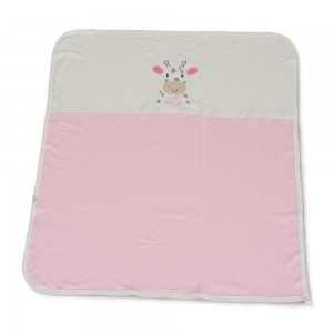 Cangaroo Κουβέρτα 90/100 cm Mum`s giraffe pink - 7689 (3800146271312) Cangaroo Κουβέρτα 90/100 cm Mum`s giraffe pink - 7689 (3800146271312)