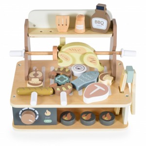Moni Toys Σετ Κουζίνα Wooden Barbecue Set - 24070 (3801005600700) Moni Toys Σετ Κουζίνα Wooden Barbecue Set - 24070 (3801005600700)