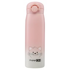 Freε On Παιδικό Παγούρι Θερμός 480ml Kitty Pink (380692) Freε On Παιδικό Παγούρι Θερμός 480ml Kitty Pink (380692)