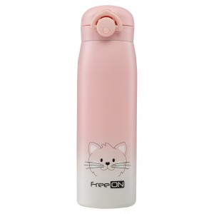 Freε On Παιδικό Παγούρι Θερμός 480ml Kitty Pink (380692) Freε On Παιδικό Παγούρι Θερμός 480ml Kitty Pink (380692)