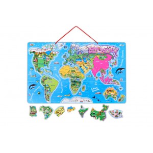 5050Games Μαγνητικό Παζλ ο Χάρτης του Κόσμου 77τεμ (505114) 5050Games Μαγνητικό Παζλ ο Χάρτης του Κόσμου 77τεμ (505114)
