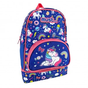 Tσάντα πλάτης σχολική Backpack Unicorn με Ισοθερμική θήκη Φαγητού (000585605) Tσάντα πλάτης σχολική Backpack Unicorn με Ισοθερμική θήκη Φαγητού (000585605)