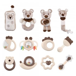 Bebestars Σετ Δώρου 12τμχ Teddy Bear Rattles (60-103) Bebestars Σετ Δώρου 12τμχ Teddy Bear Rattles (60-103)