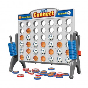 Luna Toys Επιτραπέζιο Σκορ 4 Μπάσκετ - Ποδόσφαιρο (621020)