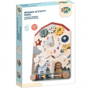 Luna Toys Πίνακας Δραστηριοτήτων Ξύλινος (622872) Luna Toys Πίνακας Δραστηριοτήτων Ξύλινος (622872)