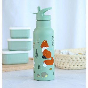 A Little Lovely Company: XL Μπουκάλι με διπλό τοίχωμα από ανοξείδωτο ατσάλι 350ml Forest Friends (DBSSFF41) A Little Lovely Company: XL Μπουκάλι με διπλό τοίχωμα από ανοξείδωτο ατσάλι 350ml Forest Friends (DBSSFF41)