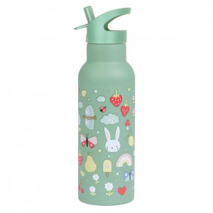 A Little Lovely Company: XL Μπουκάλι με διπλό τοίχωμα από ανοξείδωτο ατσάλι 500ml Joy (DBSXJO76)