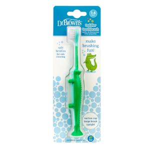 Dr. Brown's Toothbrush Βρεφική Οδοντόβουρτσα πράσινος κροκόδειλος 1-4 ετών (HG 059) Dr. Brown's Toothbrush Βρεφική Οδοντόβουρτσα πράσινος κροκόδειλος 1-4 ετών (HG 059)