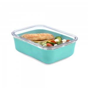 Melii – Glass Bento με θήκη σιλικόνης (740ml) – blue (MEL16961) Melii – Glass Bento με θήκη σιλικόνης (740ml) – blue (MEL16961)