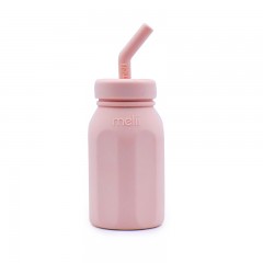 Melii – Μπουκάλι σιλικόνης με καλαμάκι Ροζ (MEL20500) Melii – Μπουκάλι σιλικόνης με καλαμάκι Ροζ (MEL20500)