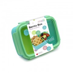 Melii – Bento 2 θέσεων 880ml  Lime-blue-Mint (MEL21850) Melii – Bento 2 θέσεων 880ml  Lime-blue-Mint (MEL21850)