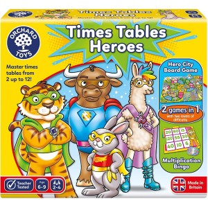 Orchard Toys Προπαίδεια Υπερηρώων (Times Tables Heroes) Ηλικία 6-9 ετών (ORCH101) Orchard Toys Προπαίδεια Υπερηρώων (Times Tables Heroes) Ηλικία 6-9 ετών (ORCH101)