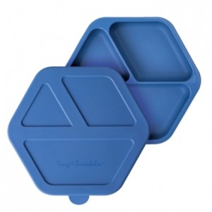 Tiny Twinkle Πιάτο Σιλικόνης με καπάκι και βεντούζα Μπλε (SSDL-BL) Tiny Twinkle Πιάτο Σιλικόνης με καπάκι και βεντούζα Μπλε (SSDL-BL)