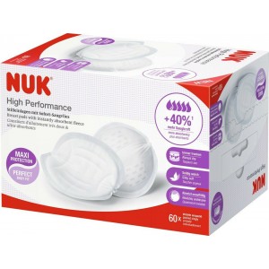 Nuk Επιθέματα Στήθους High Performance 60τμχ (10252135) Nuk Επιθέματα Στήθους High Performance 60τμχ (10252135)