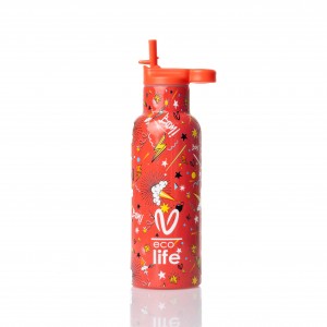 Eco Life Θερμός από ανοξείδωτο ατσάλι Spitha 500ml (33-BO-2326) Eco Life Θερμός από ανοξείδωτο ατσάλι Spitha 500ml (33-BO-2326)