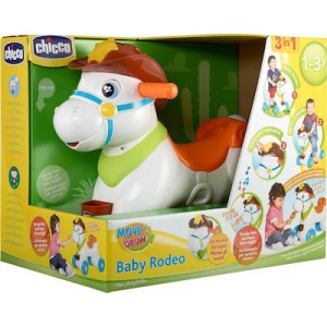 Chicco Baby Ροντέο Κουνιστό Παιχνίδι Αλογάκι για 12+ μηνών με Ήχους & Μουσική για Βάρος έως 25kg Πολύχρωμο (07907-00) Chicco Baby Ροντέο Κουνιστό Παιχνίδι Αλογάκι για 12+ μηνών με Ήχους & Μουσική για Βάρος έως 25kg Πολύχρωμο (07907-00)