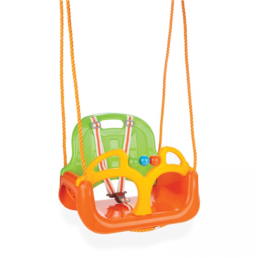 Pilsan Παιδική Κούνια Με Σχοινία Swing Πορτοκαλί (06129-1) Pilsan Παιδική Κούνια Με Σχοινία Swing Πορτοκαλί (06129-1)