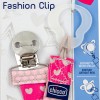 Chicco Fashion Κλιπ Πιπίλας για Κορίτσι (C70-09341-10)