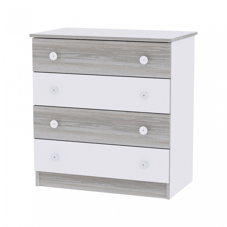 Συρταριέρα Lorelli Bertoni Dresser - White Artwood (10170070030A)