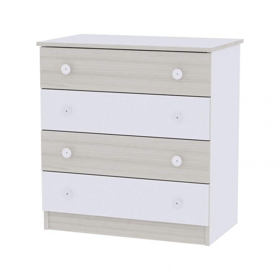 Συρταριέρα Lorelli Bertoni Dresser - White Light Oak (10170070036A)