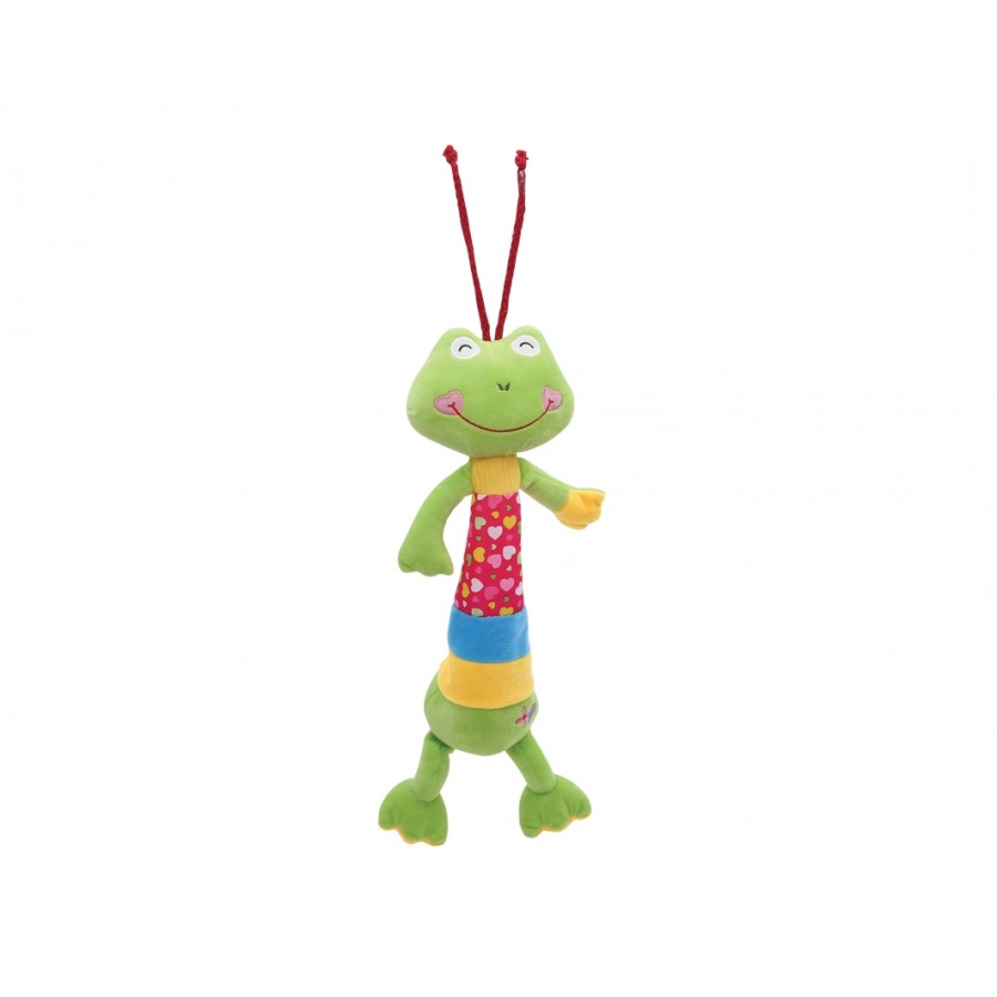 Lorelli Bertoni Λούτρινος Βάτραχος Με Μουσική Musical Toy Frog (10191190005)