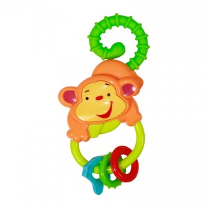 Lorelli Βρεφική Κουδουνίστρα Με Κρίκους - Monkey (10210670000) Lorelli Βρεφική Κουδουνίστρα Με Κρίκους - Monkey (10210670000)