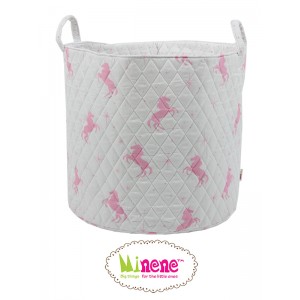 Minene Μεγάλο Καλάθι Unicorn Light Pink (18305006060) Minene Μεγάλο Καλάθι Unicorn Light Pink (18305006060)