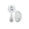 Minene Baby Hair Brush  Comb Set Βούρτσα-Χτένα -White (18319006140)