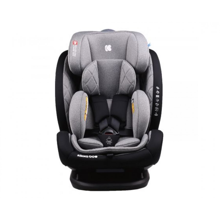 Kikka Boo Κάθισμα Αυτοκινήτου Multistage Isofix 0-36kg - Dark Grey 2020 (31002070036)