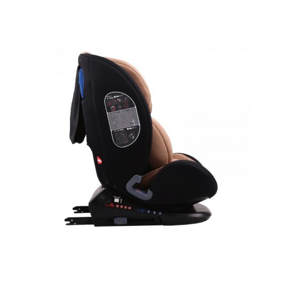Kikka Boo Κάθισμα Αυτοκινήτου Multistage Isofix 0-36kg - Dark Grey 2020 (31002070036)