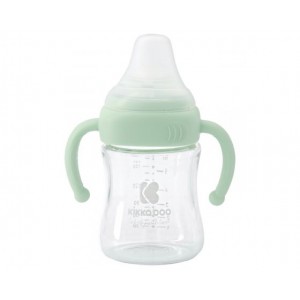 Εκπαιδευτικό ποτηράκι Kikka Boo με Θηλή Σιλικόνης Γυάλινο-Mint (31302020091) Εκπαιδευτικό ποτηράκι Kikka Boo με Θηλή Σιλικόνης Γυάλινο-Mint (31302020091)
