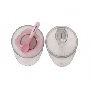 Μπολάκι με Κουτάλι Kikkaboo - Pink (31302040096) Μπολάκι με Κουτάλι Kikkaboo - Pink (31302040096)