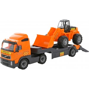 Wader φορτηγό Volvo με εσκαφέα (36896) Wader φορτηγό Volvo με εσκαφέα (36896)