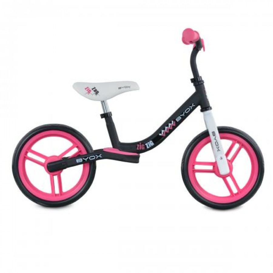 Byox Ποδήλατο Ισορροπίας Zig Zag Pink (3800146225070)