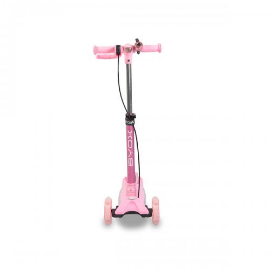 Byox Scooter Toy Cube με Φρένο και Κουδουνάκι Pink (3800146225544)