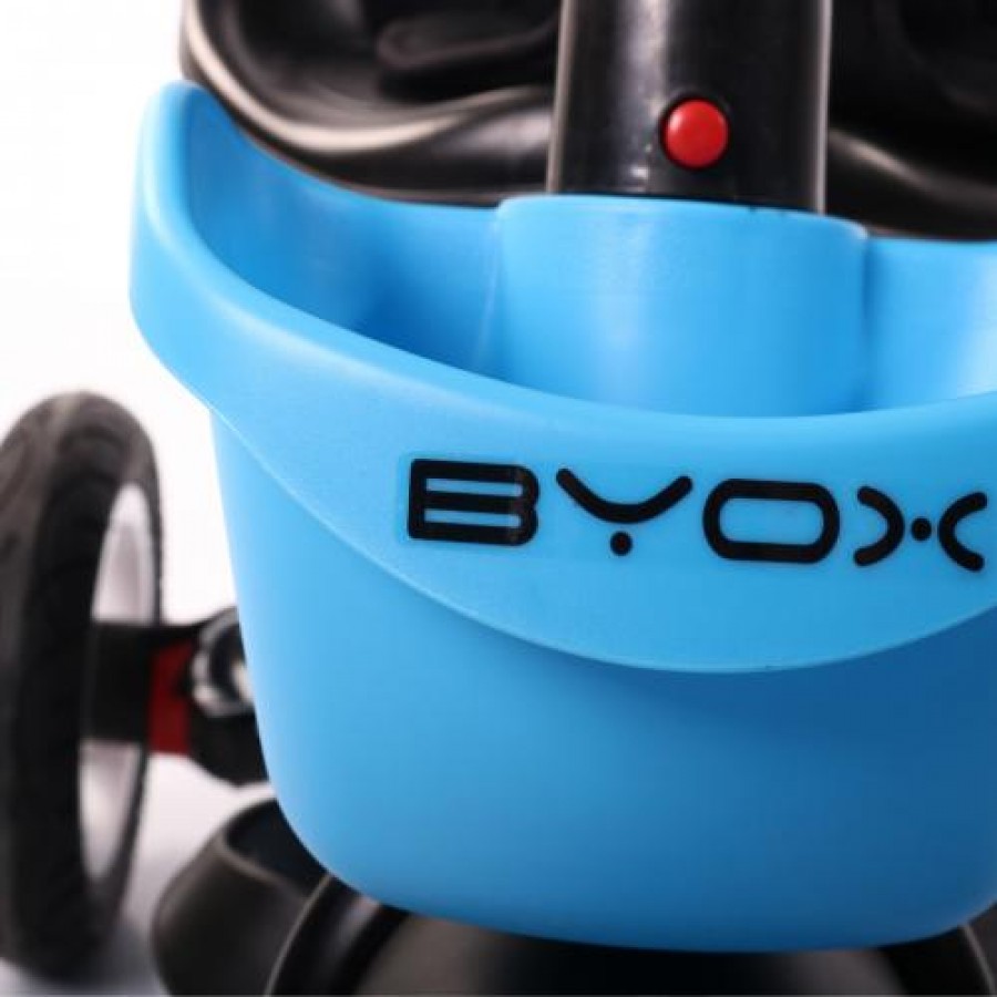 Byox Τρίκυκλο Αναδιπλούμενο Ποδήλατο Με Μπάρα Καθοδήγης Flexy Lux Blue (3800146242756)