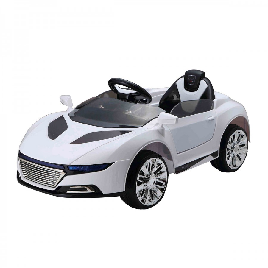 Moni Ηλεκτροκίνητο Αυτοκίνητο A228 Λευκό 6V Με Τηλεχειριστήριο (3800146251673)