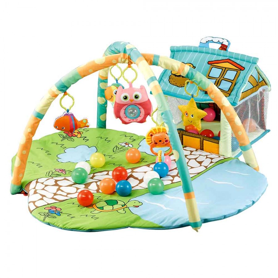 Cangaroo Γυμναστήριο Play Mat Happy Farm  (3800146264192)