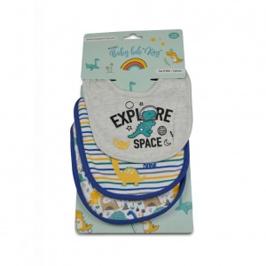 Cangaroo Σαλιάρες Σετ 3 τεμαχίων Kay - Blue (3800146265496) Cangaroo Σαλιάρες Σετ 3 τεμαχίων Kay - Blue (3800146265496)